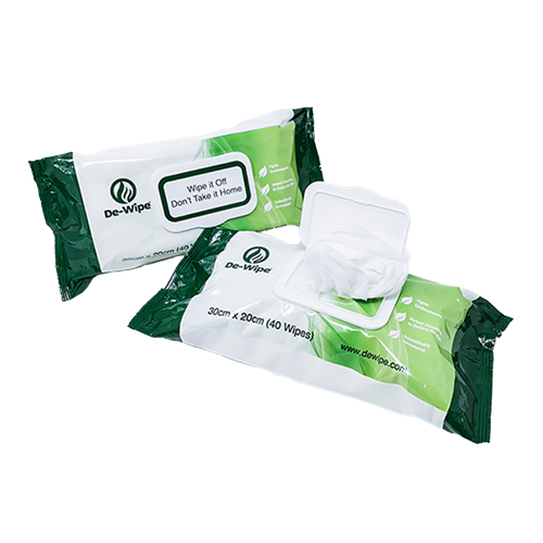 DeWipe Biodegradable wipes